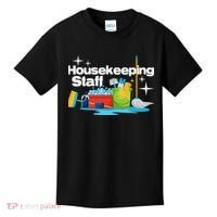 Housekeeping Staff Housekeeper Cleaner Janitorial Service Kids T-Shirt thumb 0