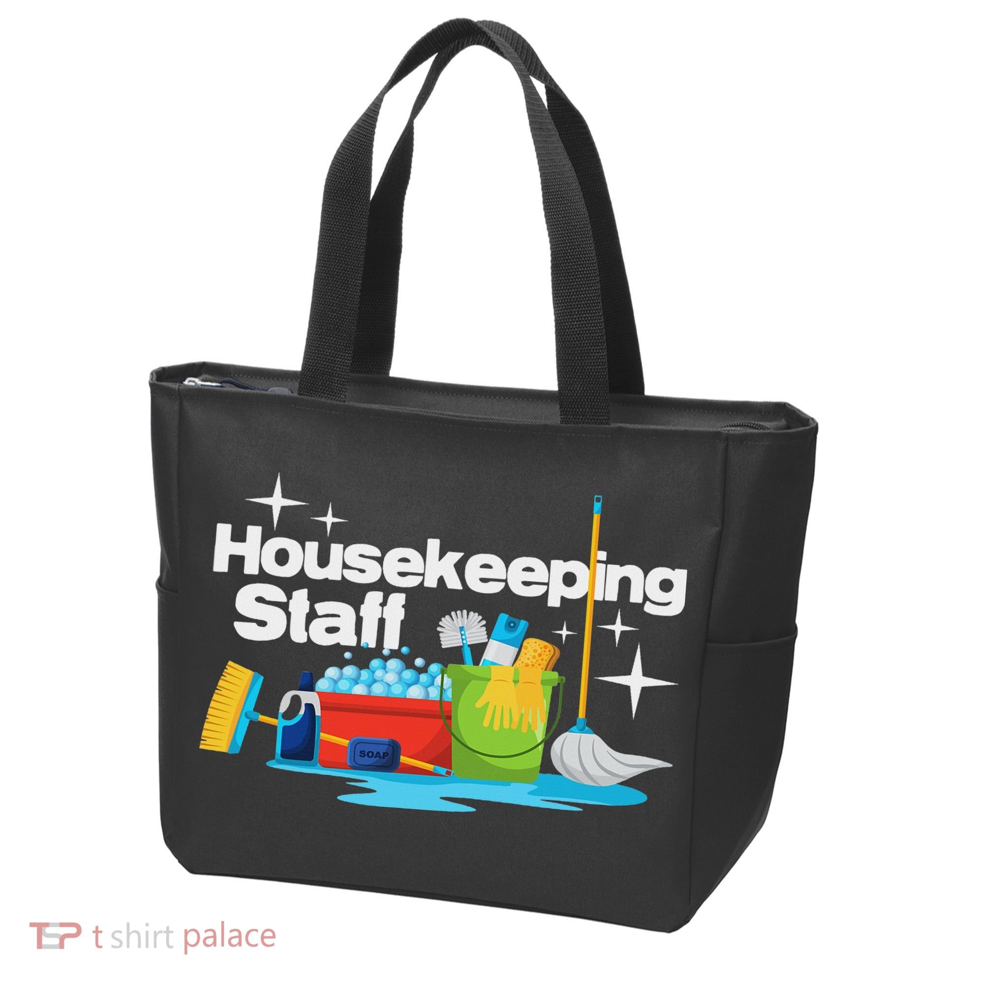 Housekeeping Staff Housekeeper Cleaner Janitorial Service Tote Bag