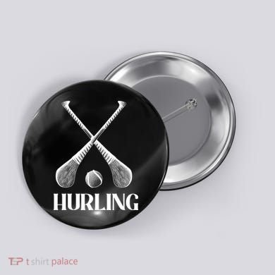 Hurling Sticks Button