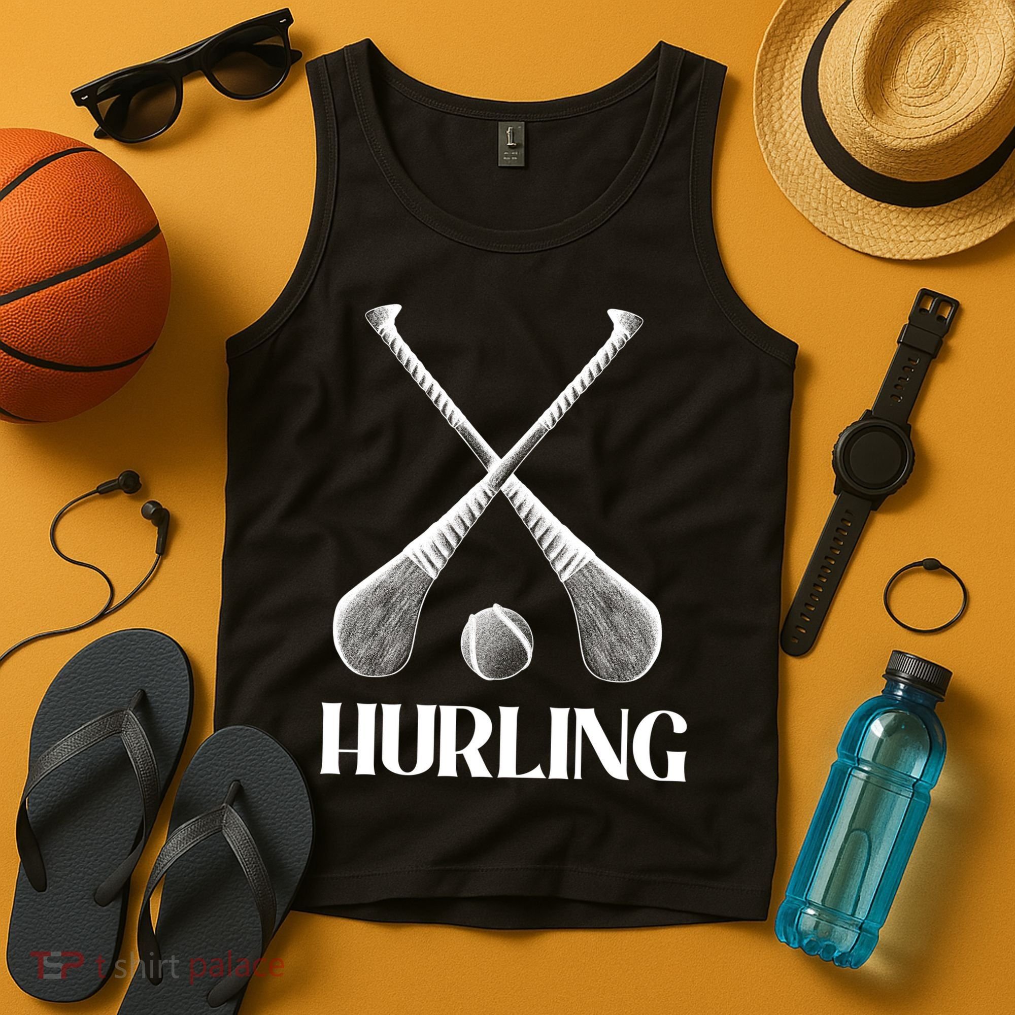 Hurling Sticks Tank Top