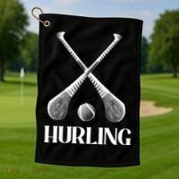 Hurling Sticks Golf Towel thumb 1