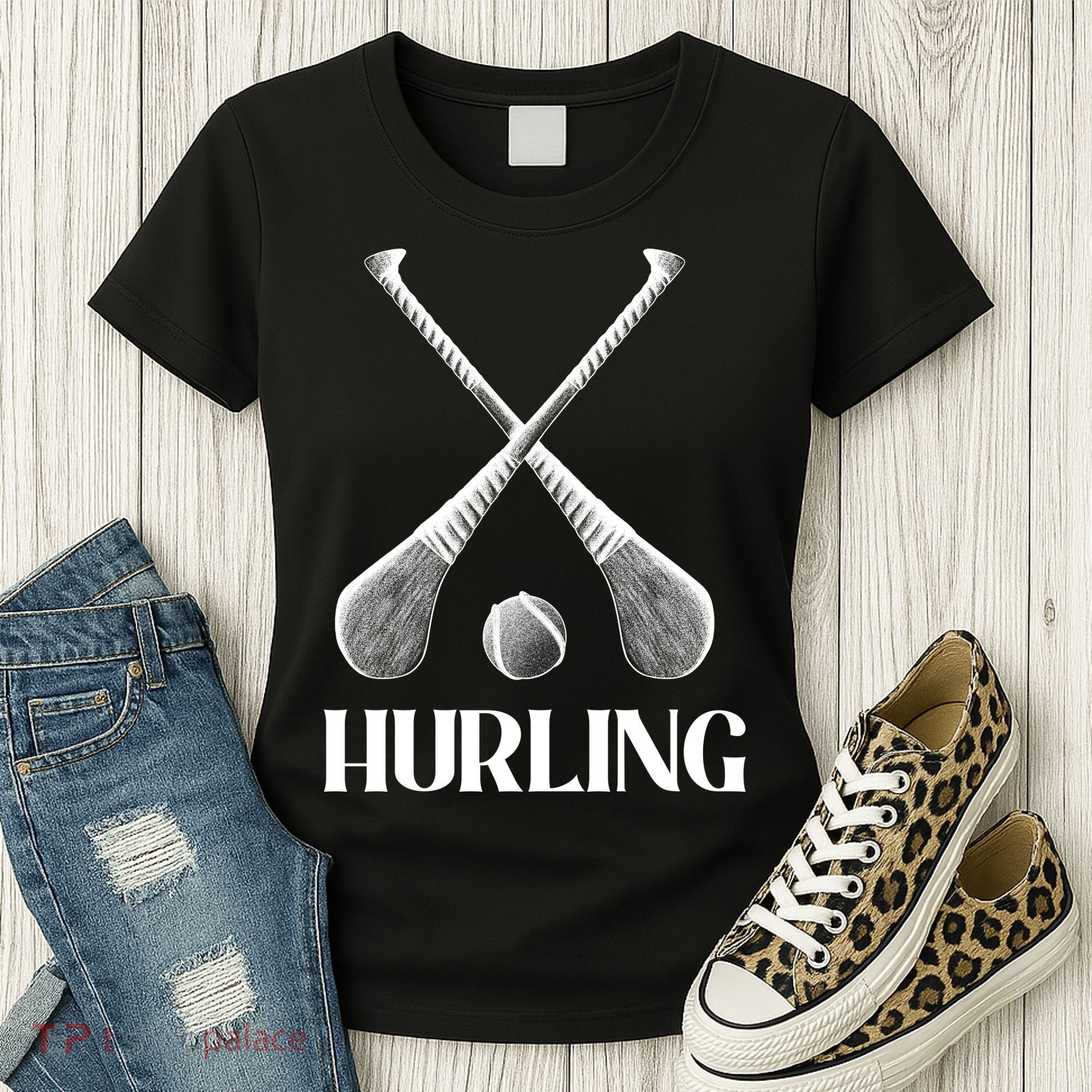Hurling Sticks Women's T-Shirt