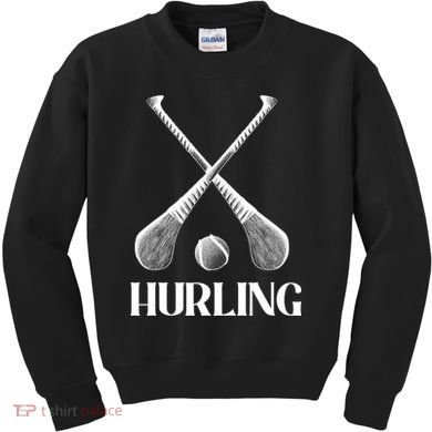 Hurling Sticks Kids Sweatshirt