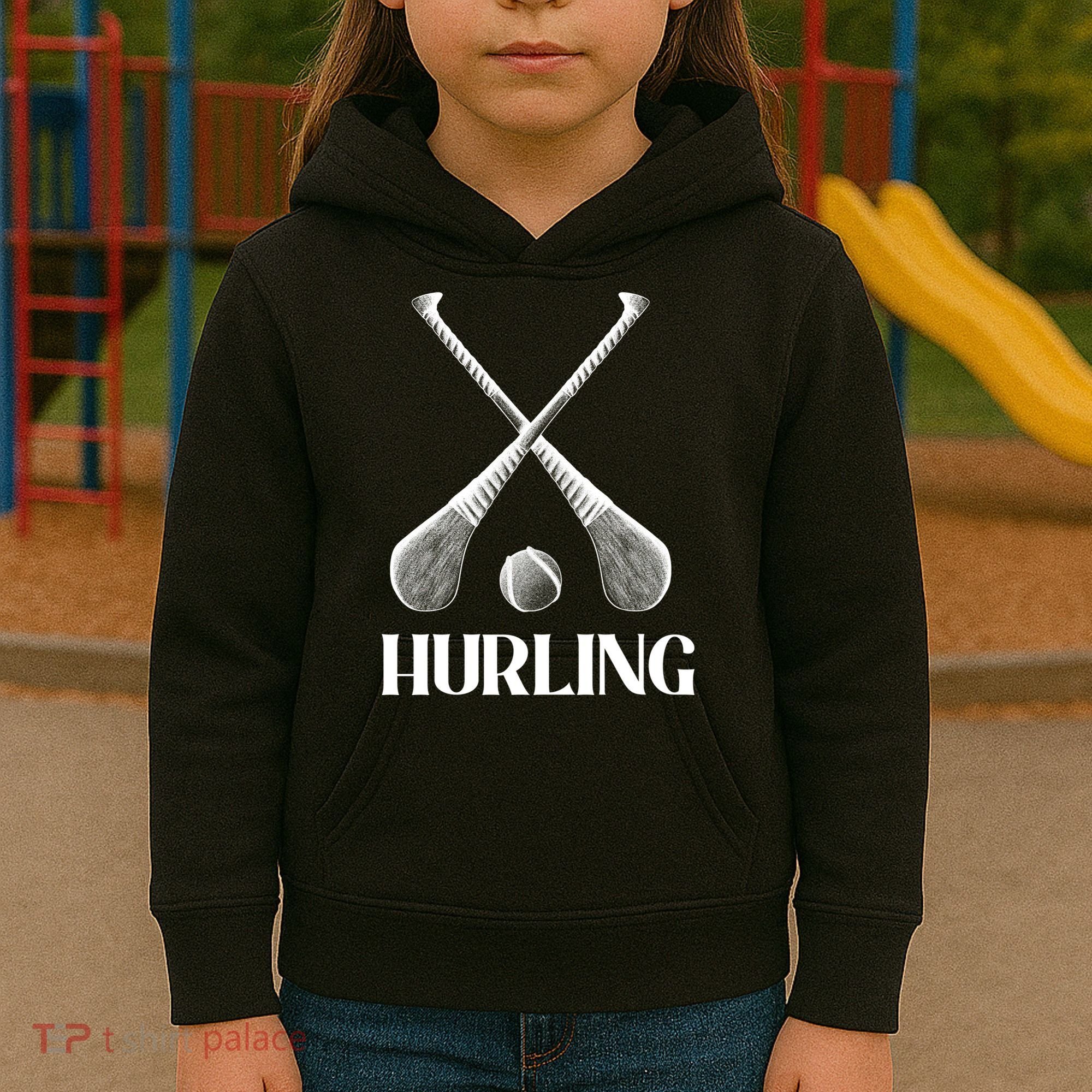 Hurling Sticks Kids Hoodie