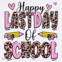 Hello Summer Happy Last Day Of School Leopard Women's Hoodie thumb 2