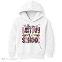 Hello Summer Happy Last Day Of School Leopard Kids Hoodie thumb 0