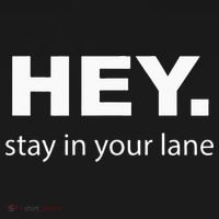 Hey Stay In Your Lane Funny Annoying Drivers Road Rage Tie-Dye T-Shirt thumb 2
