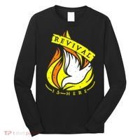 Holy Spirit Is Fire Of Revival Is Here Christian Long Sleeve Shirt thumb 0
