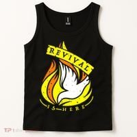 Holy Spirit Is Fire Of Revival Is Here Christian Tank Top thumb 2