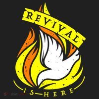 Holy Spirit Is Fire Of Revival Is Here Christian Golf Towel thumb 3
