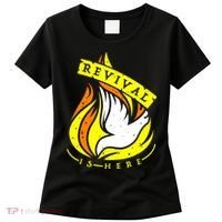 Holy Spirit Is Fire Of Revival Is Here Christian Women's T-Shirt thumb 0