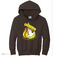 Holy Spirit Is Fire Of Revival Is Here Christian Kids Hoodie thumb 0