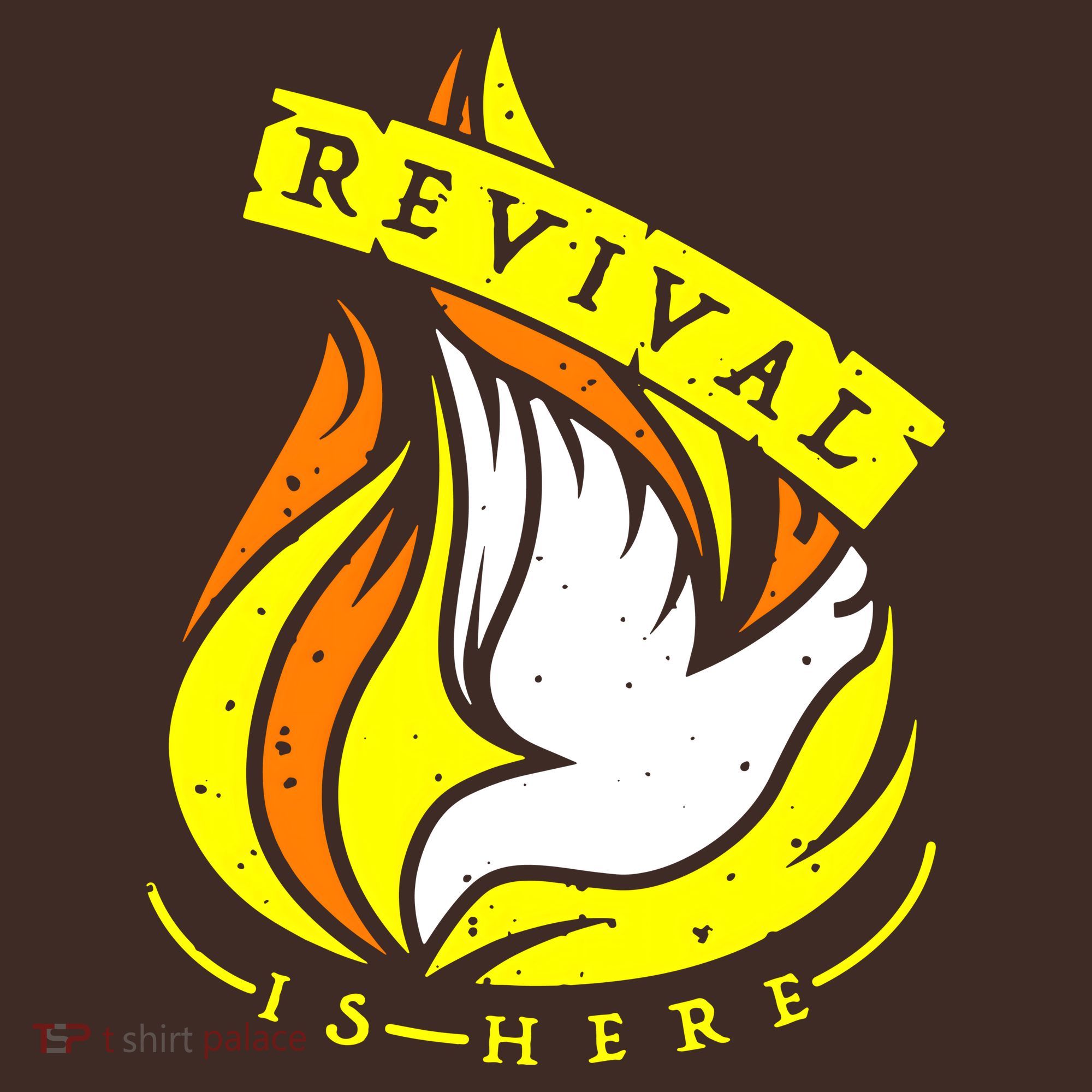Holy Spirit Is Fire Of Revival Is Here Christian Kids Hoodie