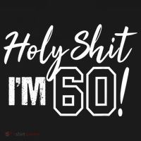 Holy Shit I'm 60 Funny Gift for 60th Birthday Party Women's Hoodie thumb 2