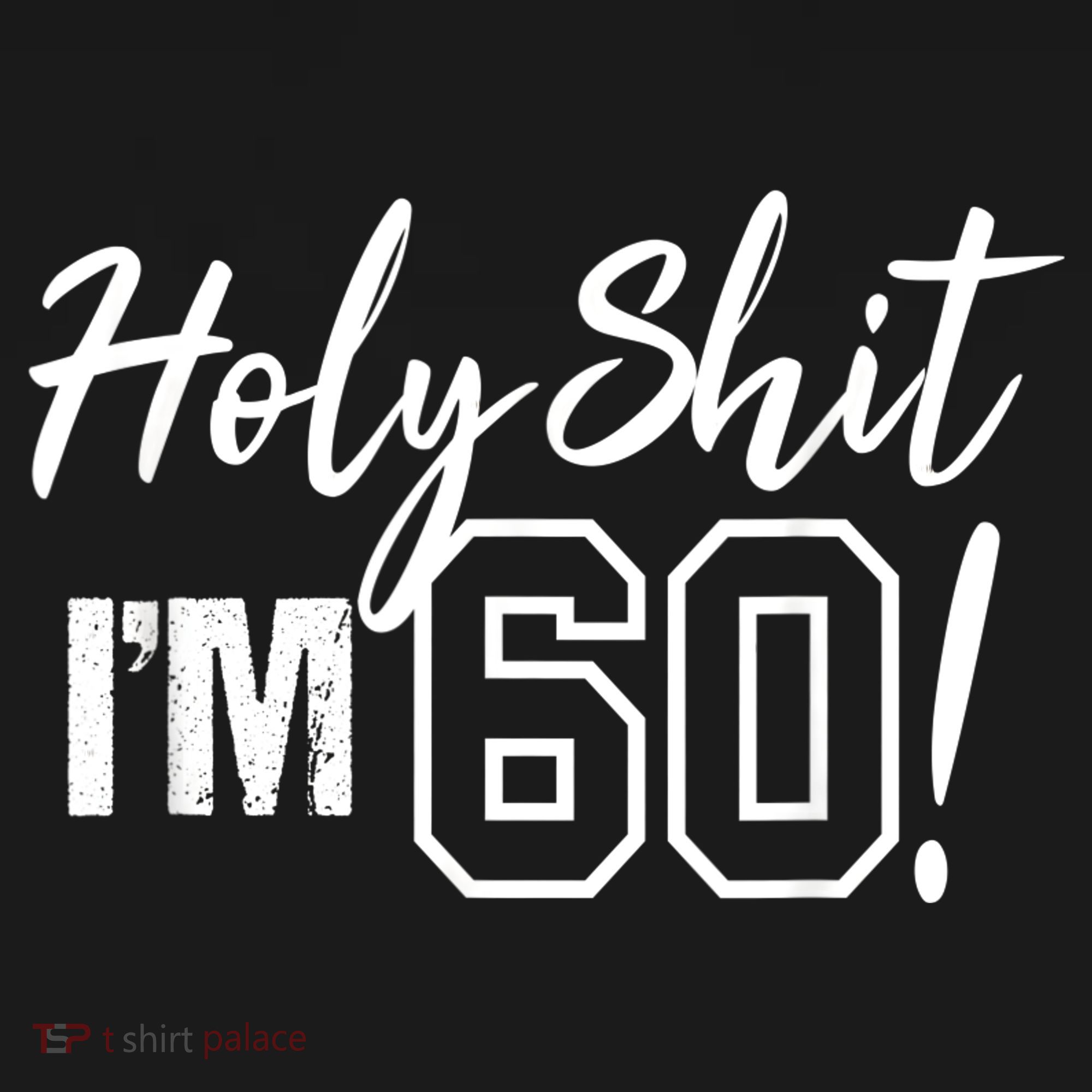 Holy Shit I'm 60 Funny Gift for 60th Birthday Party Women's Hoodie