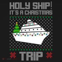 Holy Ship It's A Christmas Trip Family Vacation Cruise T-Shirt thumb 7