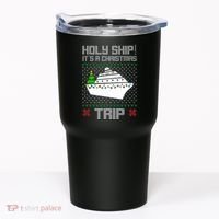Holy Ship It's A Christmas Trip Family Vacation Cruise Tumbler thumb 0