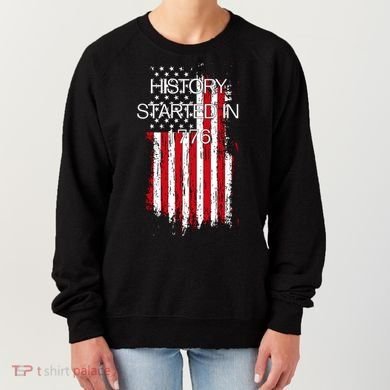 History Started In 1776 Women's Sweatshirt