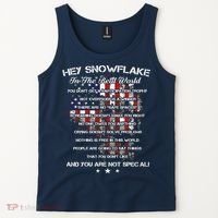 Hey Snowflake In The Real World Veteran Military Tank Top thumb 2