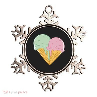 Heart Shaped Ice Cream Cute Gift Ornament