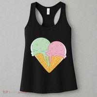 Heart Shaped Ice Cream Cute Gift Women's Tank Top thumb 3