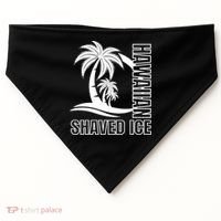 Hawaiian Shaved Ice Concession Food Truck Gift USA-Made Doggie Bandana thumb 0