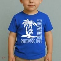 Hawaiian Shaved Ice Concession Food Truck Gift Toddler T-Shirt thumb 2