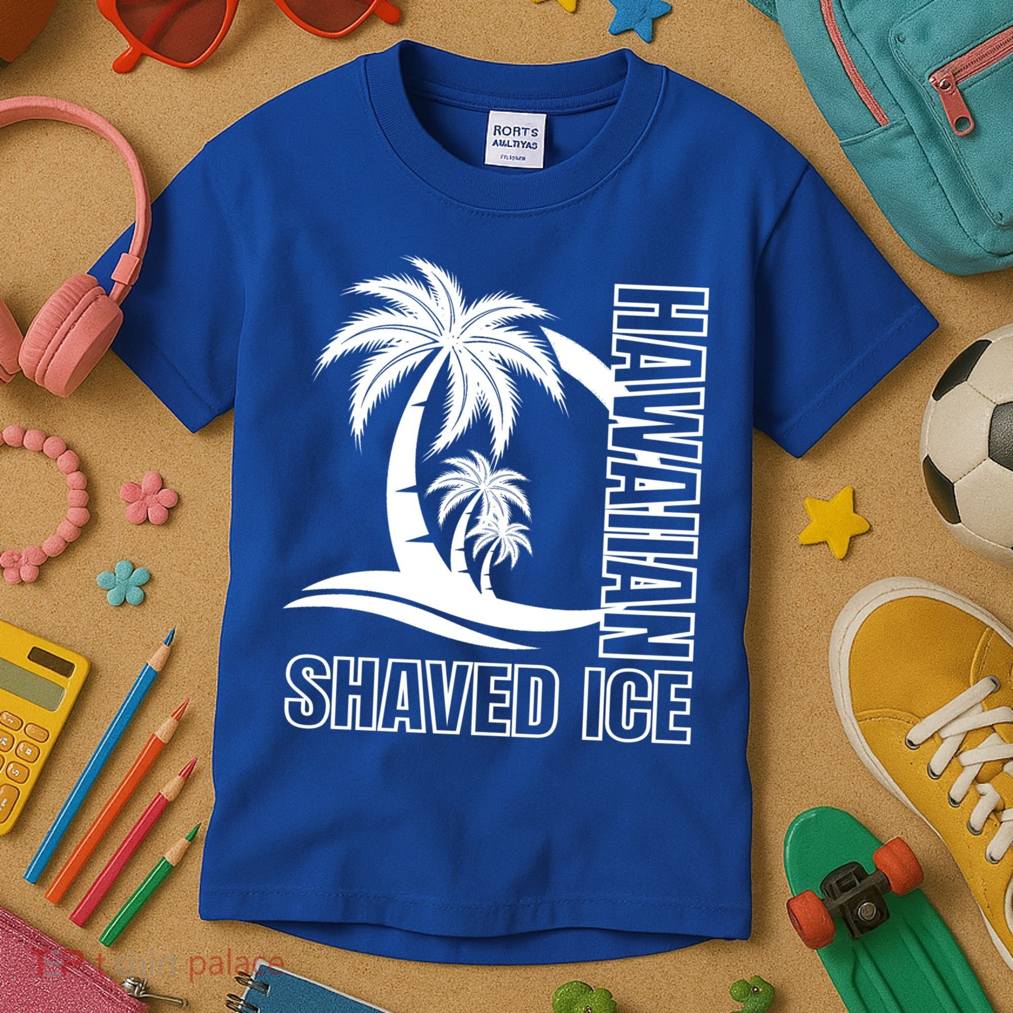 Hawaiian Shaved Ice Concession Food Truck Gift Kids T-Shirt
