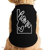 Home State Idaho Home Handlettered Graphic Doggie Tank thumb 0