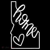 Home State Idaho Home Handlettered Graphic Hoodie thumb 7