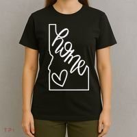 Home State Idaho Home Handlettered Graphic T-Shirt thumb 4