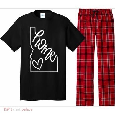 Home State Idaho Home Handlettered Graphic Pajama Set