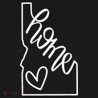 Home State Idaho Home Handlettered Graphic Pajama Set thumb 2