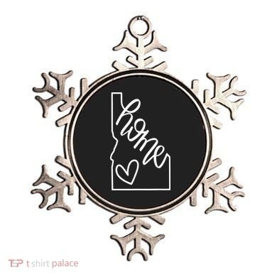 Home State Idaho Home Handlettered Graphic Ornament