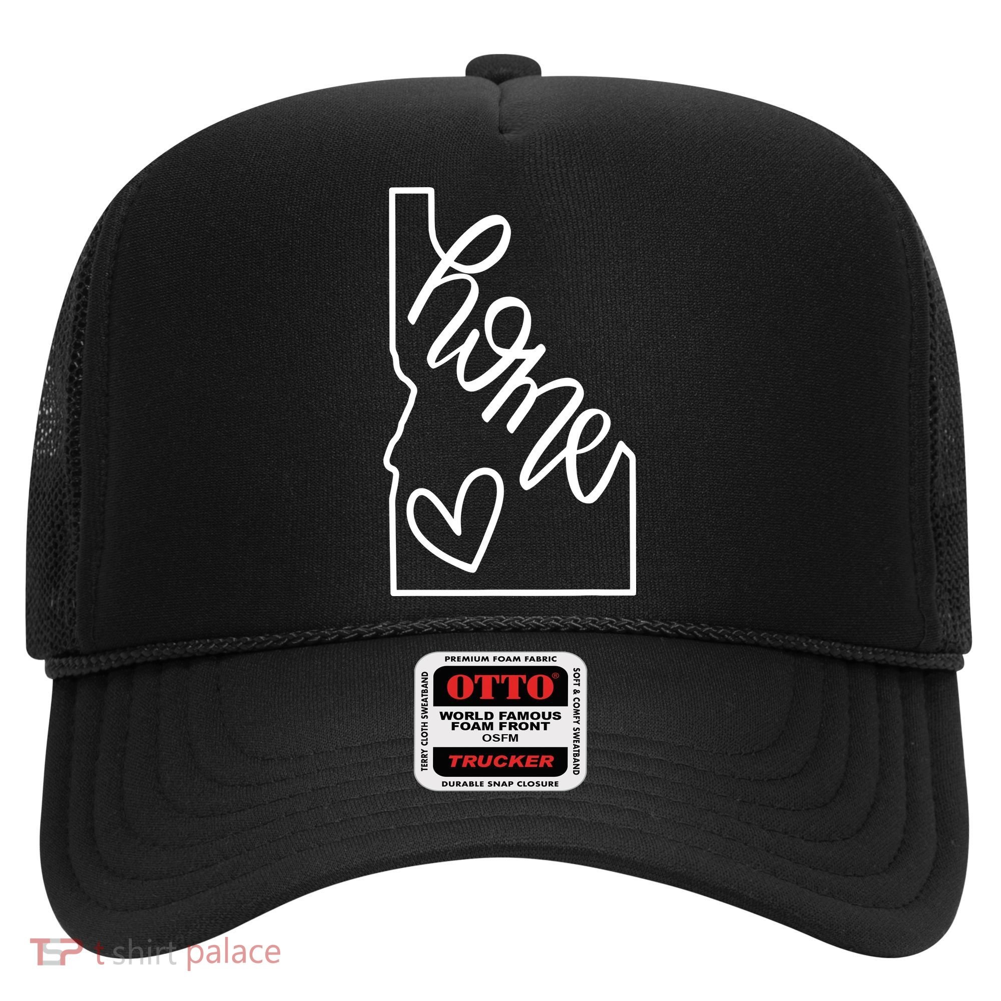 Home State Idaho Home Handlettered Graphic Hat