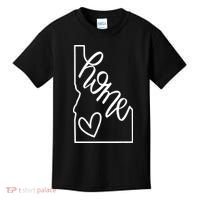 Home State Idaho Home Handlettered Graphic Kids T-Shirt thumb 0
