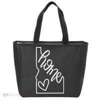 Home State Idaho Home Handlettered Graphic Tote Bag thumb 0