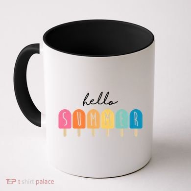 Hello Summer Ice Cream Coffee Mug