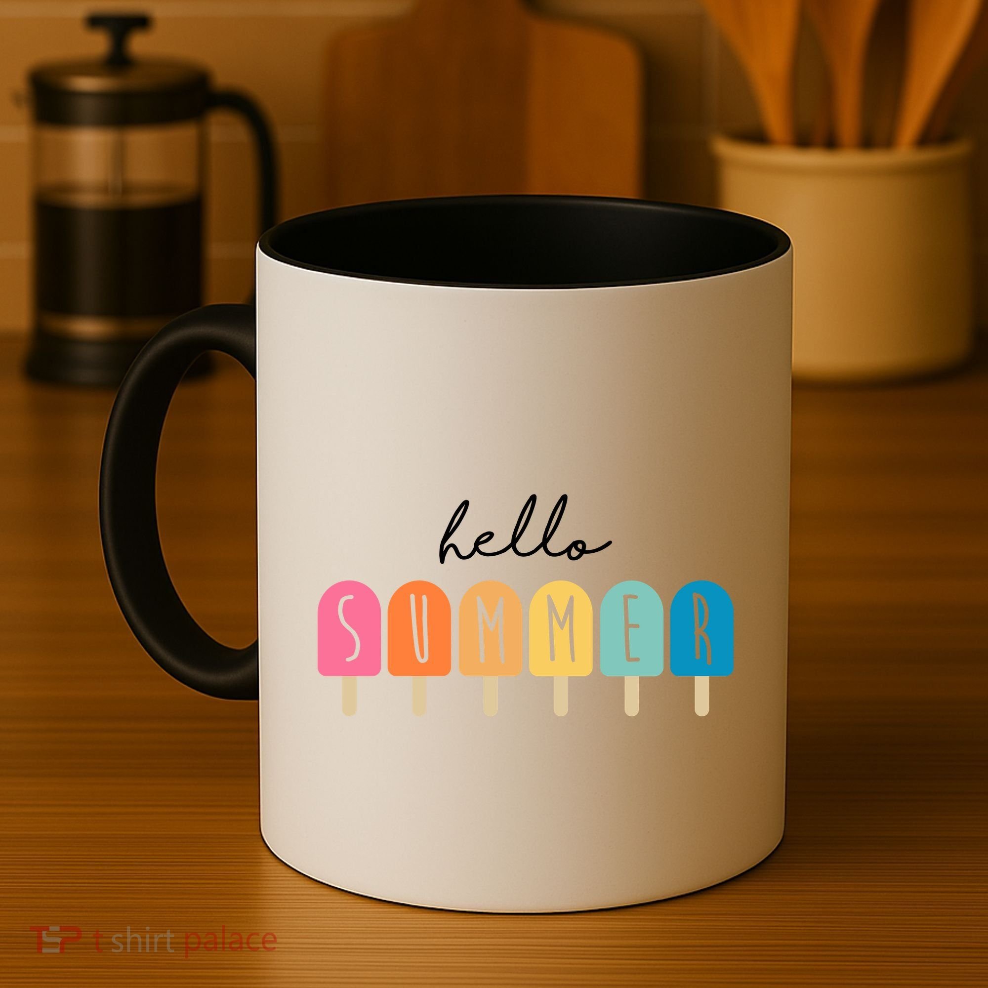 Hello Summer Ice Cream Coffee Mug