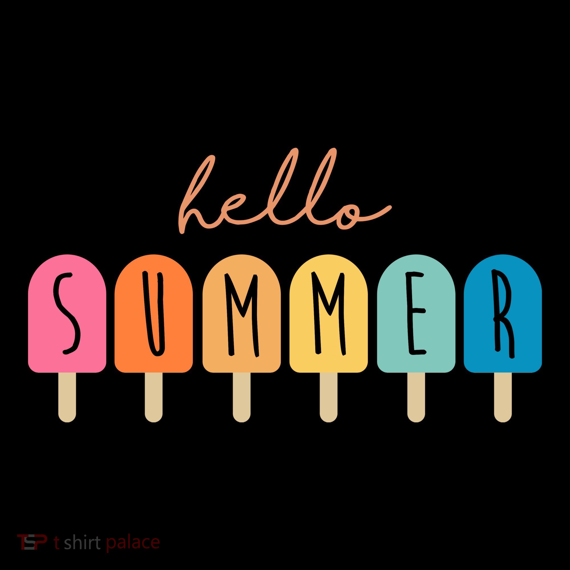 Hello Summer Ice Cream Women's Hoodie