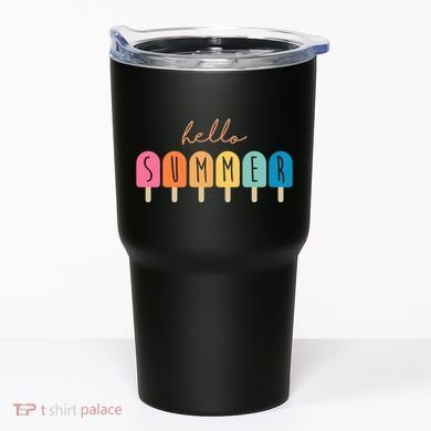 Hello Summer Ice Cream Tumbler