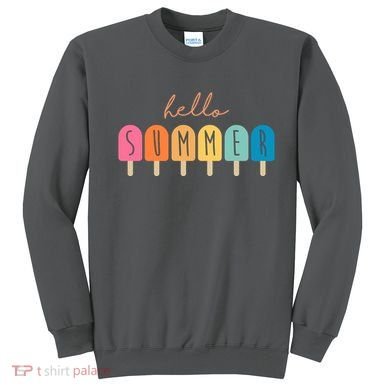 Hello Summer Ice Cream Sweatshirt