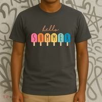 Hello Summer Ice Cream T-Shirt thumb 3