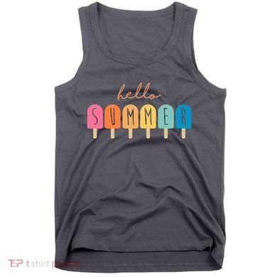 Hello Summer Ice Cream Tank Top