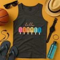 Hello Summer Ice Cream Tank Top thumb 4
