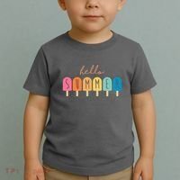 Hello Summer Ice Cream Toddler T-Shirt thumb 2