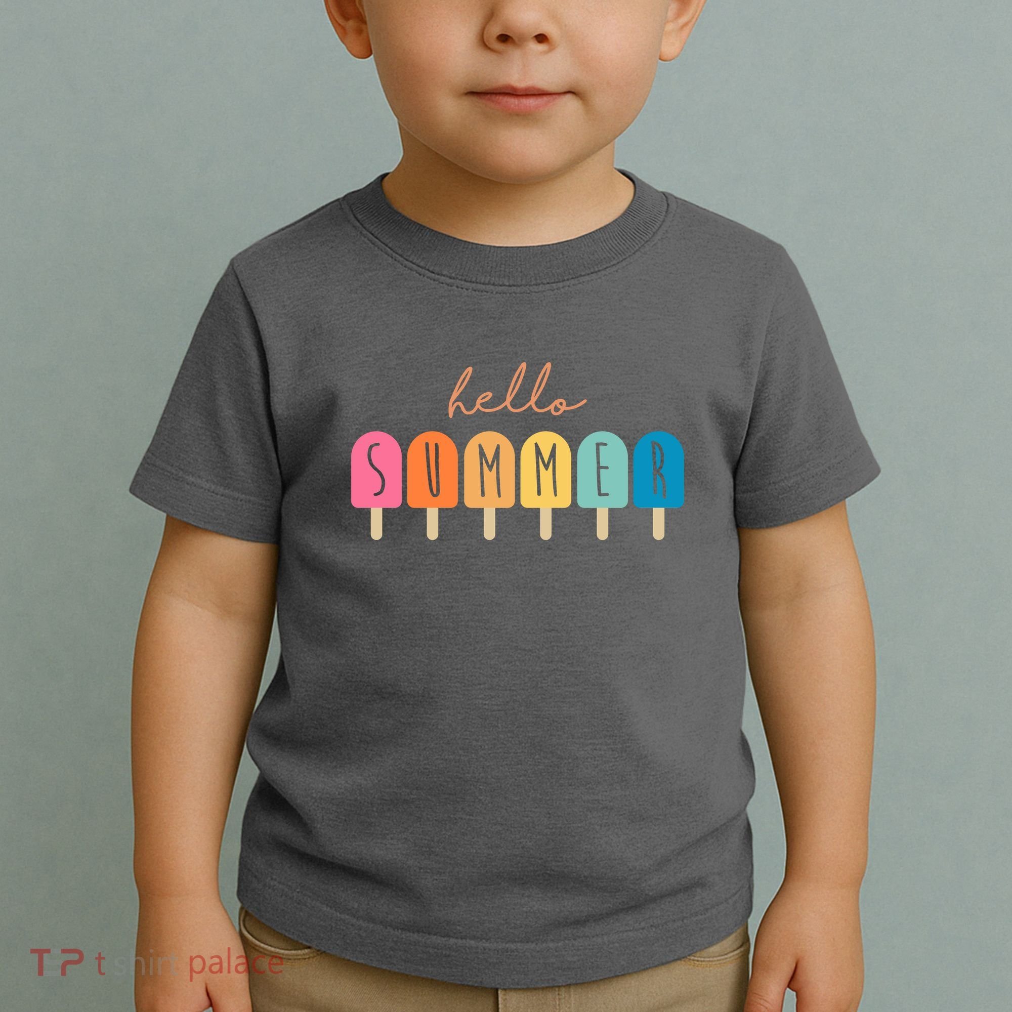 Hello Summer Ice Cream Toddler T-Shirt