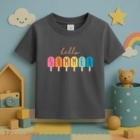 Hello Summer Ice Cream Toddler T-Shirt thumb 3