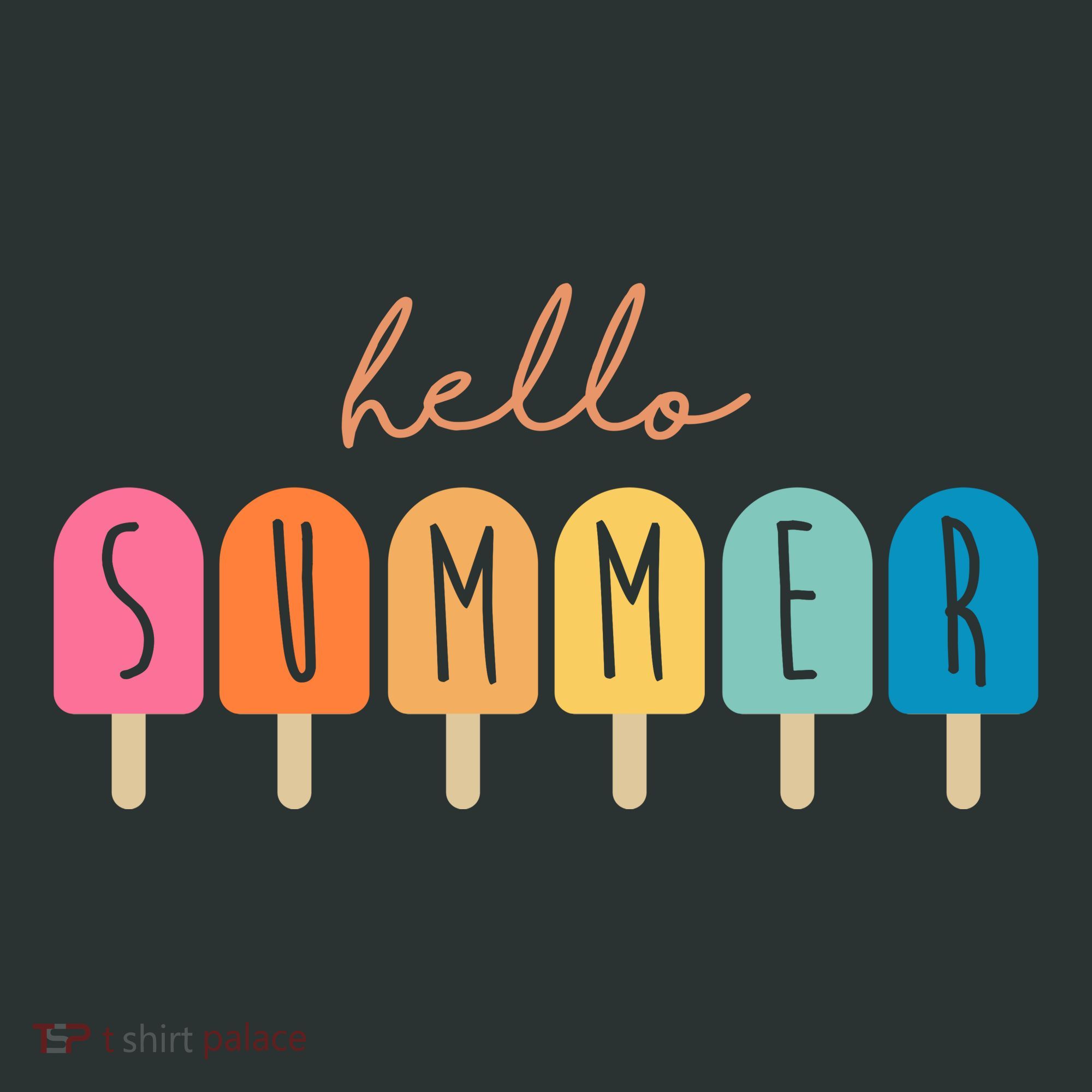 Hello Summer Ice Cream Toddler T-Shirt