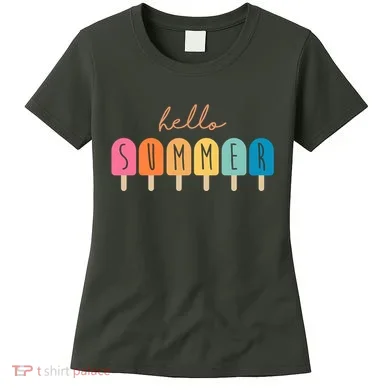 Hello Summer Ice Cream Women's T-Shirt